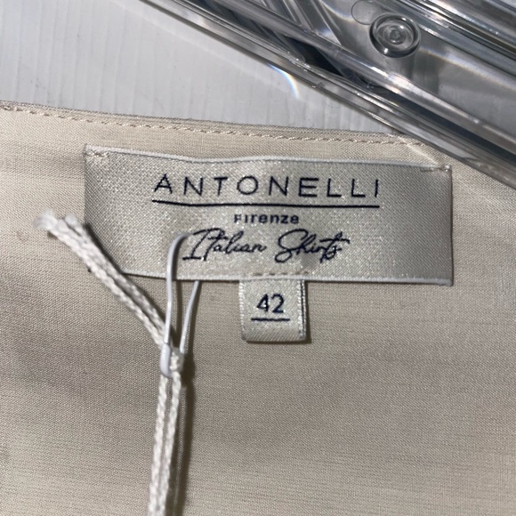 ANTONELLI FIRENZE DEVA COTTON TUNIC SZ EU 42/US 6 NWT - Picture 6 of 8